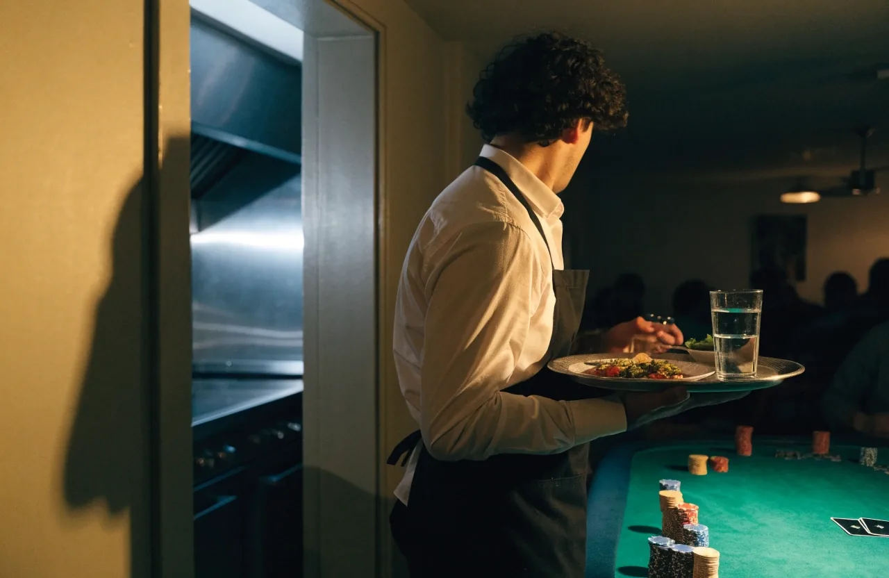 Nealkoholický bar restaurace s připravenými nápoji a šálkem kávy
