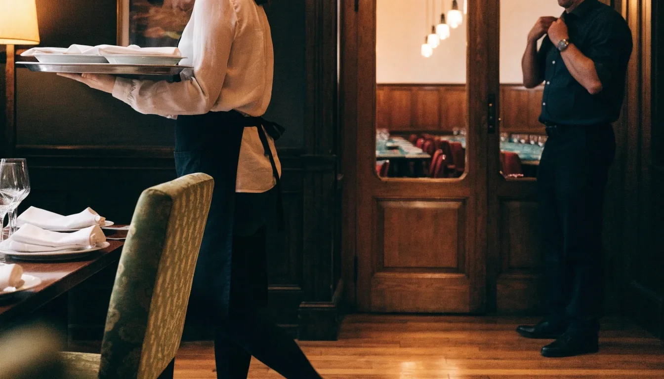 Oddělený prostor restaurace a herny v Dvoře Zeleném